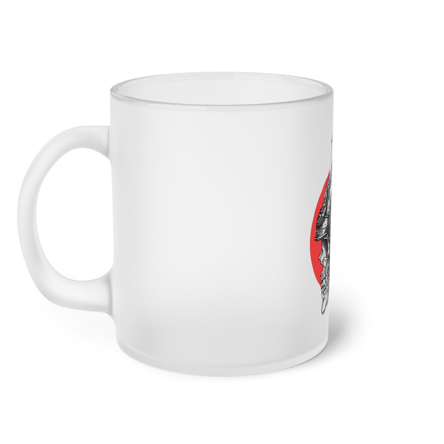 Samurai Collection - Frosted Glass Skull Mug