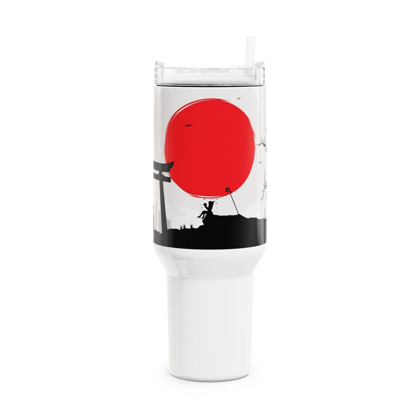 Samurai Collection - Japanese Sunset Tumbler, 40oz Travel Mug