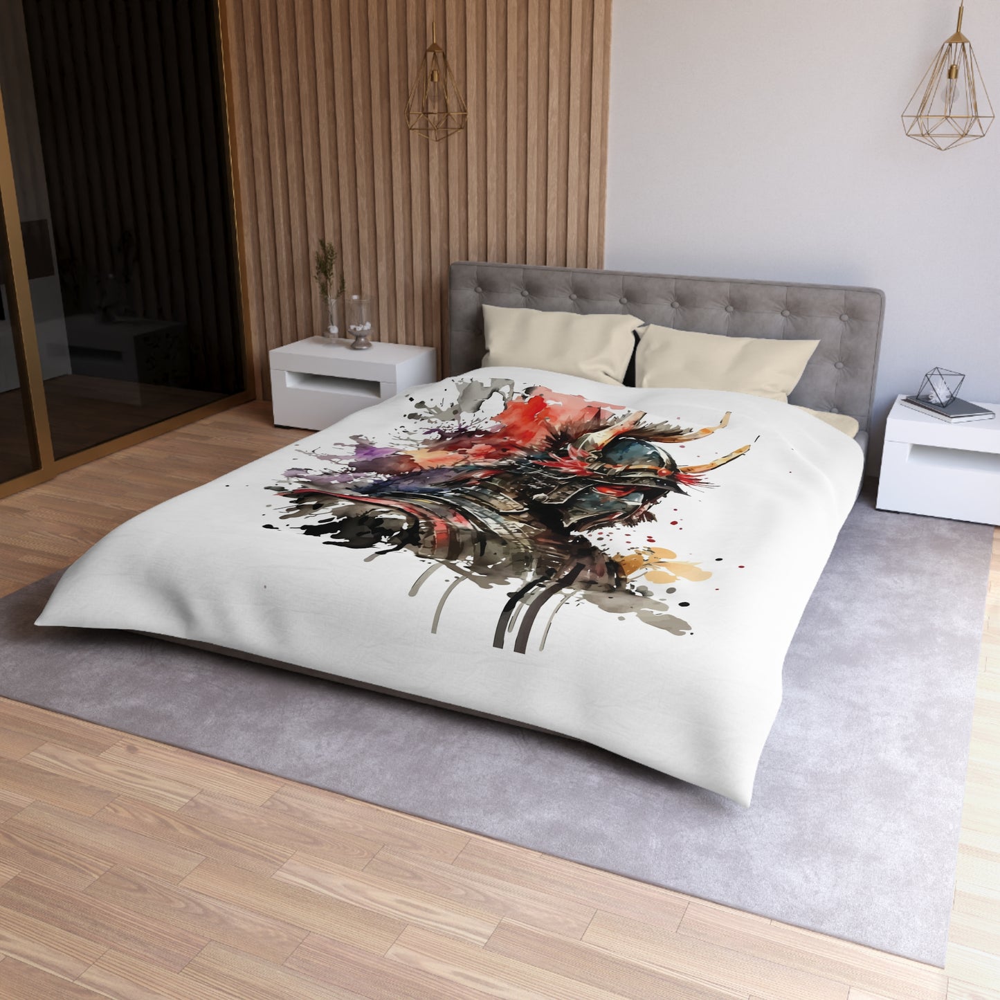 Samurai Collection -  Warrior Microfiber Duvet Cover