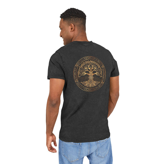 Viking Collection - Acid Washed Tree of Life Tee
