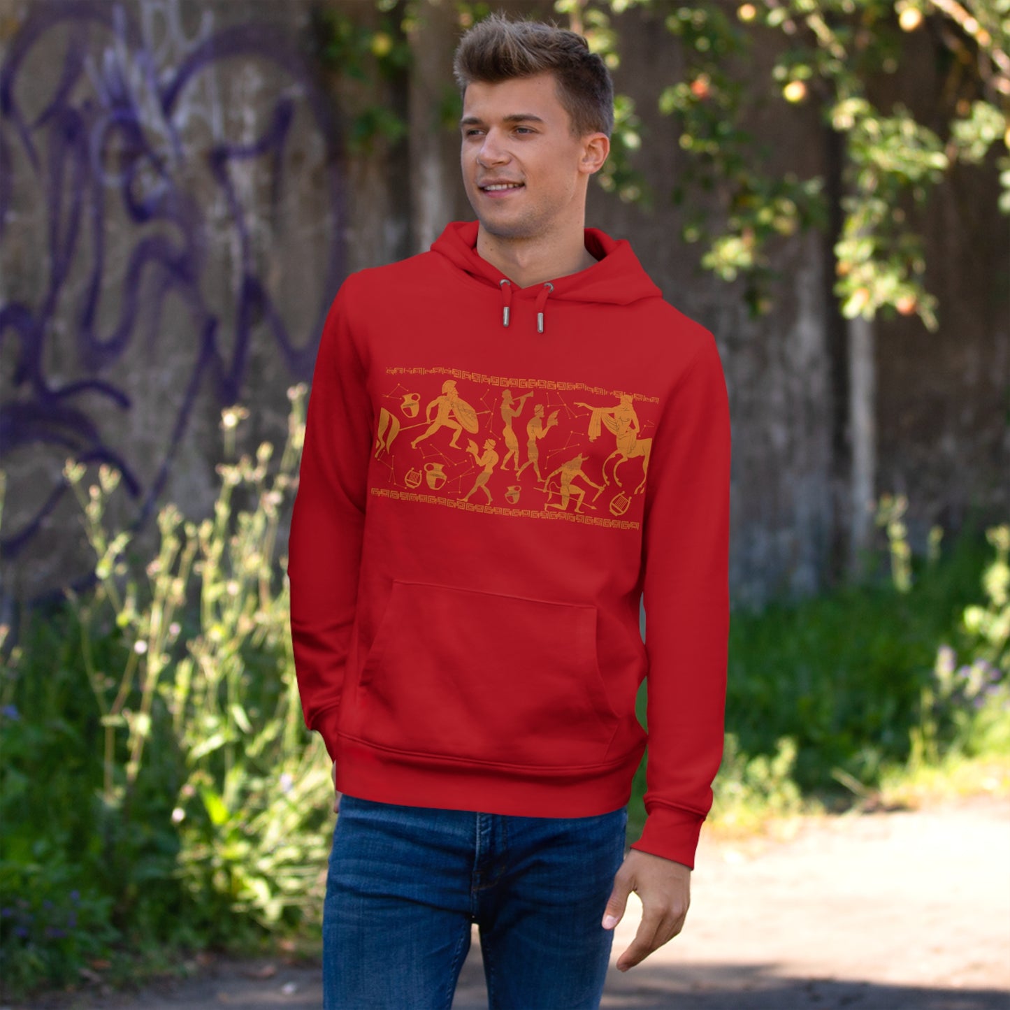 Spartan Collection Hoodie — Ancient Silhouette Art Sweatshirt