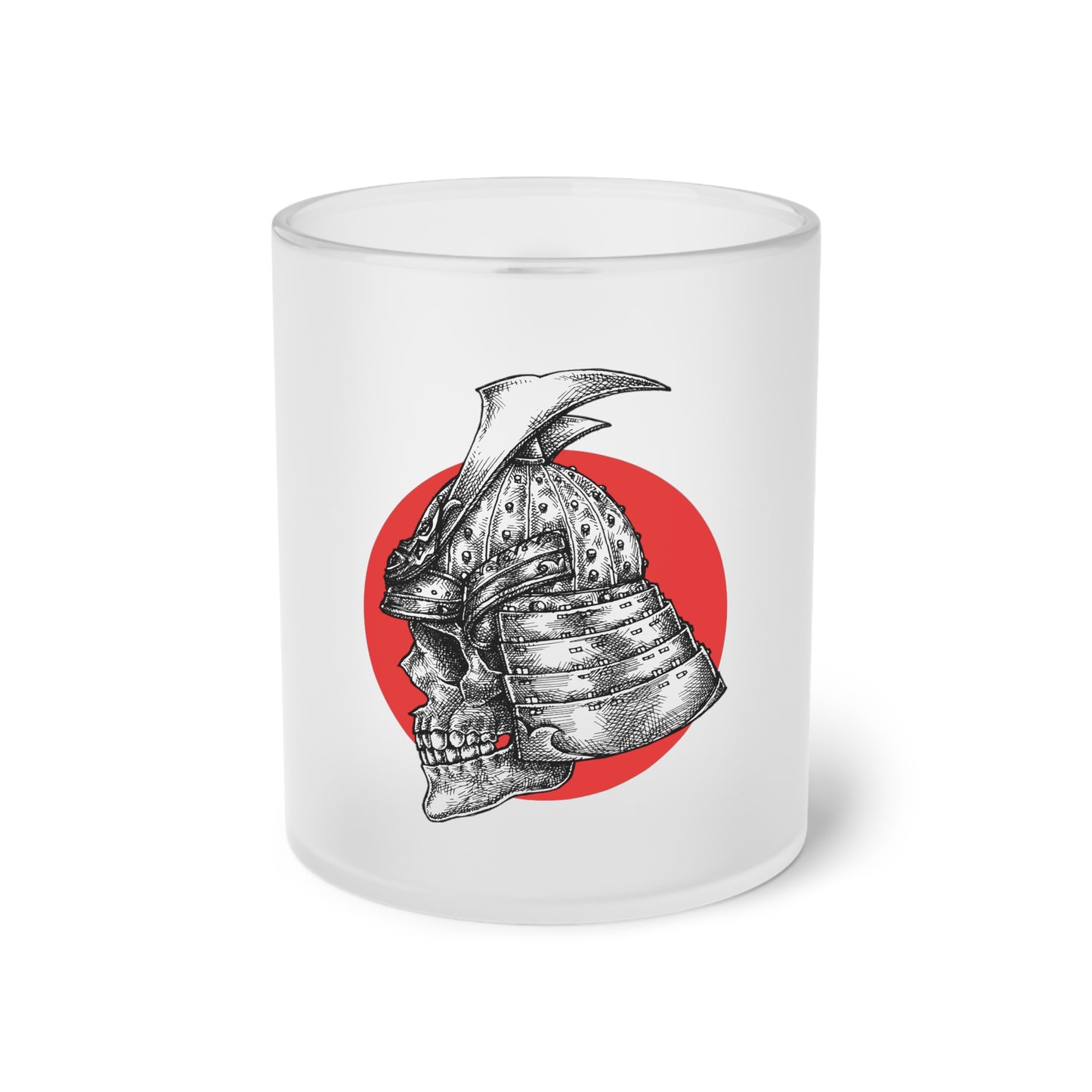 Samurai Collection - Frosted Glass Skull Mug