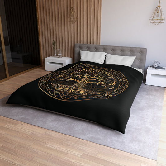 Viking Collection - Bohemian Tree of Life Microfiber Duvet Cover