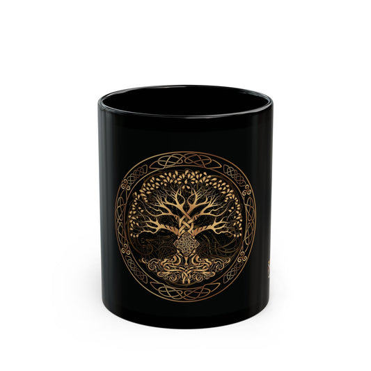 Viking Collection - Black Mug 11oz