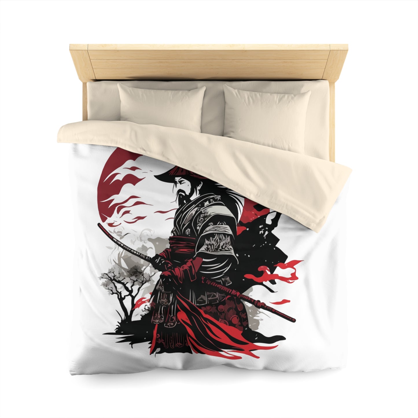 Samurai Collection - Warrior Themed Microfiber Duvet Cover