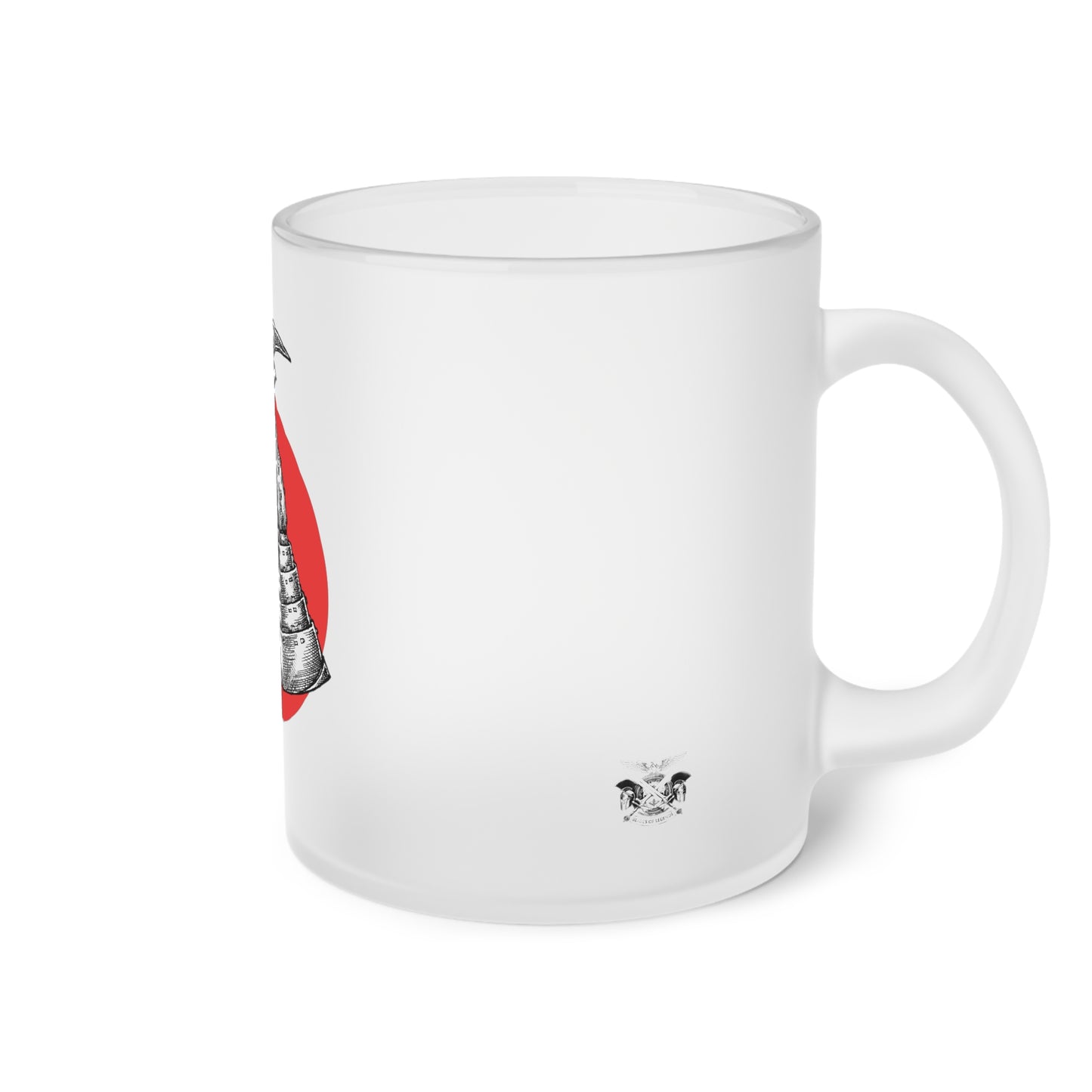 Samurai Collection - Frosted Glass Skull Mug