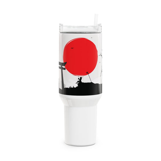 Samurai Collection - Japanese Sunset Tumbler, 40oz Travel Mug