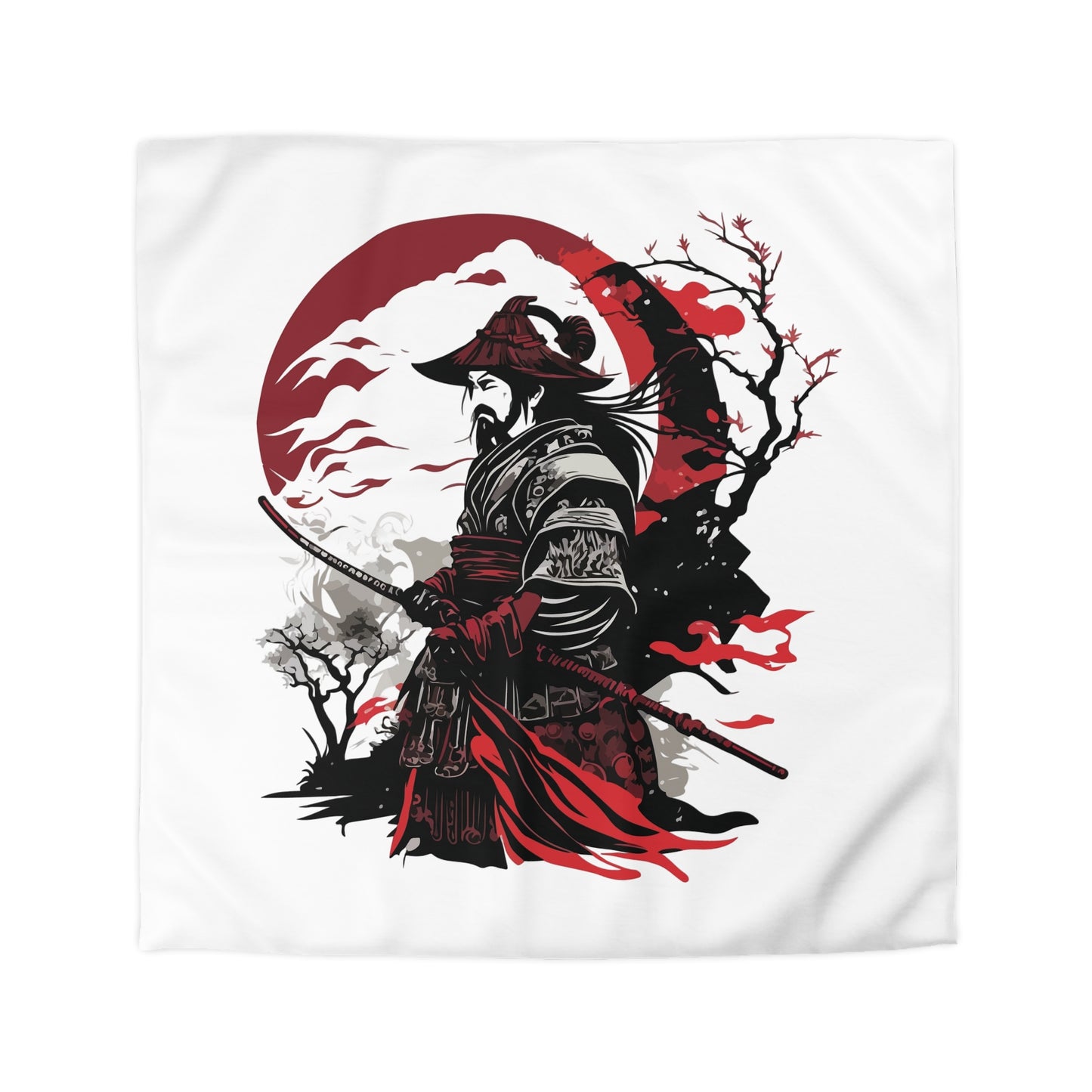 Samurai Collection - Warrior Themed Microfiber Duvet Cover