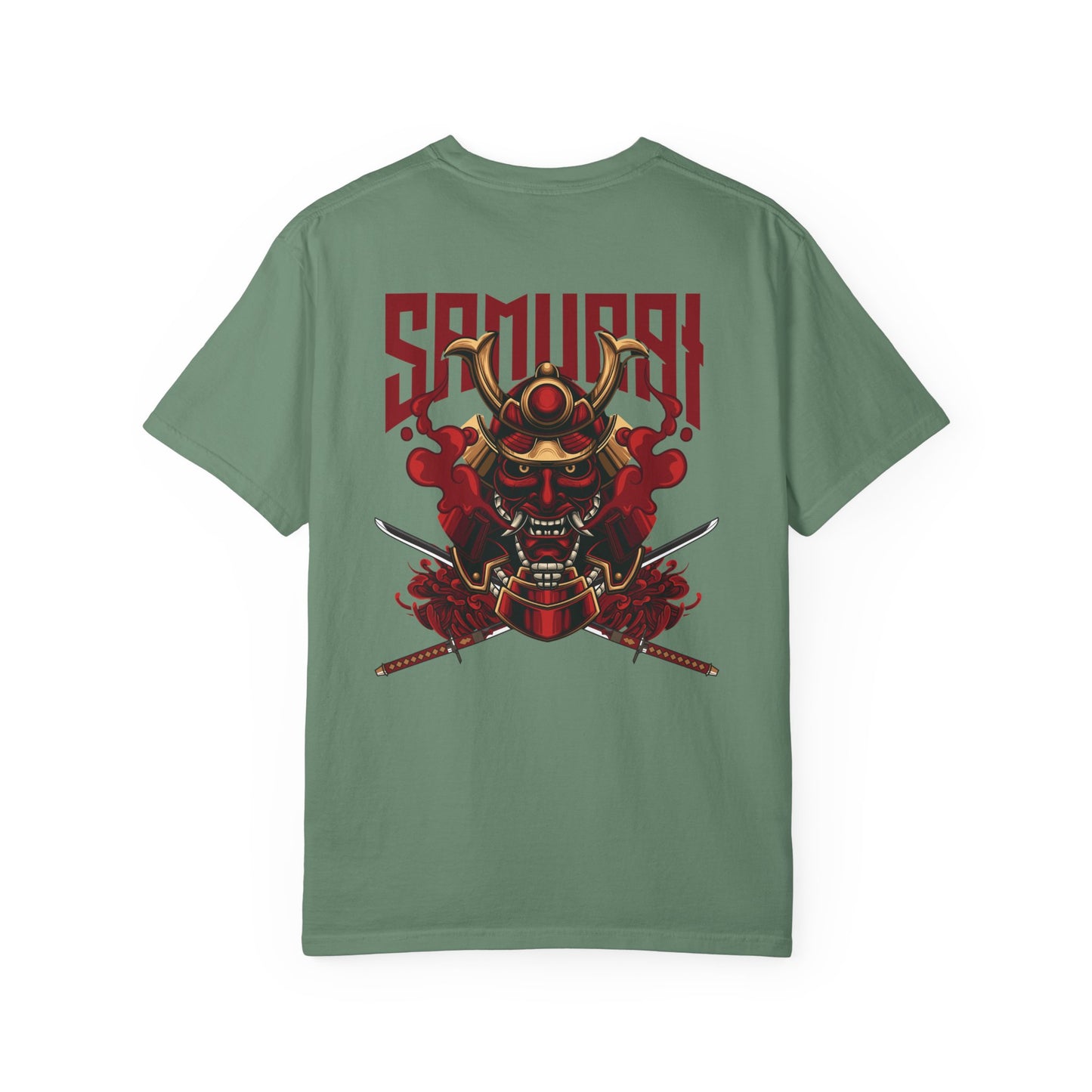 Samurai Collection Helmet T-Shirt — Japanese Samurai Armor Graphic Tee