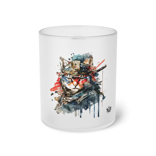 Feline Fury Collection -  Frosted Glass Mug